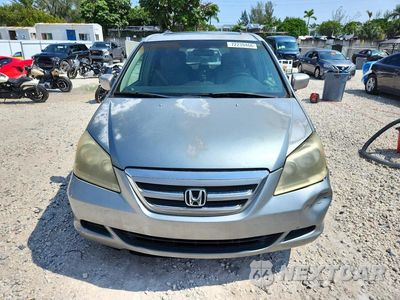 Piąte zdjęcie samochodu w środku: 2005 HONDA ODYSSEY EXL VIN:5FNRL38695B019759 - miniatura