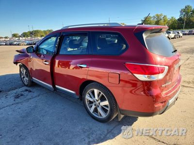 Drugie zdjęcie samochodu z przodu: 2016 NISSAN PATHFINDER PLATINUM VIN:5N1AR2MN2GC619585 - miniatura