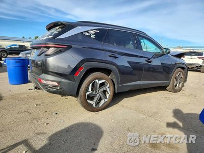 Trzecie zdjęcie samochodu z tyłu: 2023 HYUNDAI TUCSON LIMITED VIN:5NMJECAEXPH192569 - miniatura