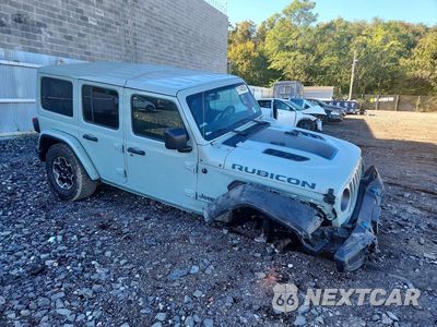 Czwarte zdjęcie samochodu z boku: 2023 JEEP WRANGLER RUBICON 4XE VIN:1C4JJXR69PW643178 - miniatura