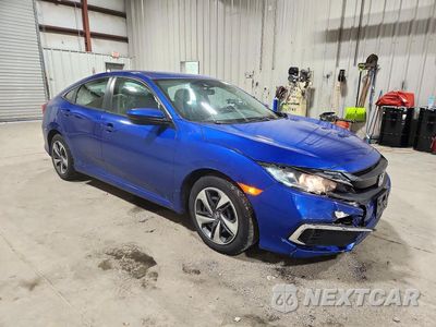 Czwarte zdjęcie samochodu z boku: 2021 HONDA CIVIC LX VIN:2HGFC2F66MH544725 - miniatura