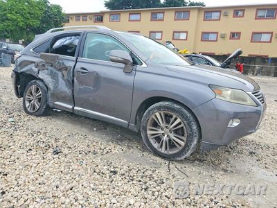 Czwarte zdjęcie samochodu z boku: 2015 LEXUS RX 350 BASE VIN:2T2ZK1BA4FC194572 - miniatura