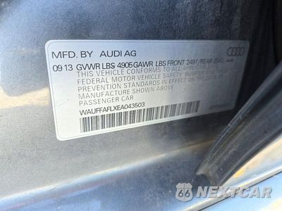 Zdjęcie 13 z 13 samochodu: 2014 AUDI A4 PREMIUM PLUS VIN:WAUFFAFLXEA043503 - miniatura