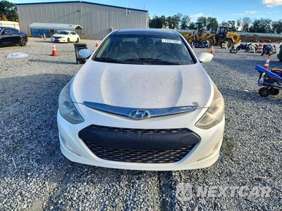 Piąte zdjęcie samochodu w środku: 2012 HYUNDAI SONATA HYBRID VIN:KMHEC4A48CA023137 - miniatura