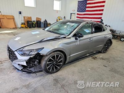 2020 HYUNDAI SONATA SEL PLUS 5NPEJ4J29LH019079 - główne zdjęcie licytacji z USA - miniatura