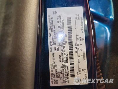 Zdjęcie 14 z 14 samochodu: 2020 FORD ESCAPE SEL VIN:1FMCU9H92LUB78901 - miniatura