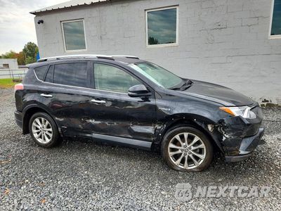 Czwarte zdjęcie samochodu z boku: 2016 TOYOTA RAV4 HV LIMITED VIN:JTMDJREV6GD012180 - miniatura