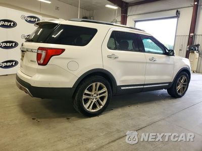 Trzecie zdjęcie samochodu z tyłu: 2016 FORD EXPLORER LIMITED VIN:1FM5K7FH8GGC82861 - miniatura
