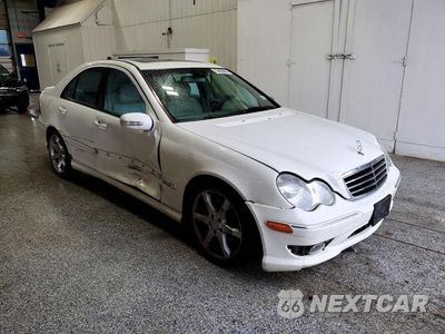 Czwarte zdjęcie samochodu z boku: 2007 MERCEDES-BENZ C 230 VIN:WDBRF52H47F912531 - miniatura