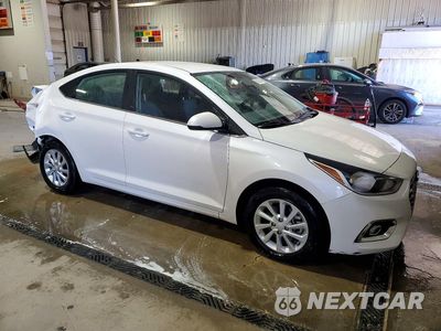 Czwarte zdjęcie samochodu z boku: 2019 HYUNDAI ACCENT SEL VIN:3KPC24A30KE070325 - miniatura
