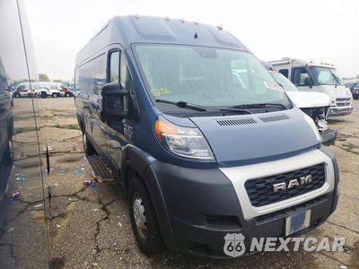 Czwarte zdjęcie samochodu z boku: 2021 RAM PROMASTER 3500 DELIVERY VAN VIN:3C6MRVJG8ME580103 - miniatura