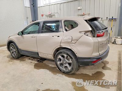 Drugie zdjęcie samochodu z przodu: 2018 HONDA CR-V EX-L AWD EX-L VIN:5J6RW2H81JL013992 - miniatura