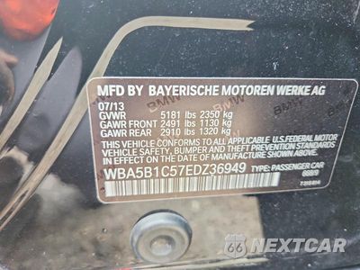 Zdjęcie 12 z 12 samochodu: 2014 BMW 535 I VIN:WBA5B1C57EDZ36949 - miniatura