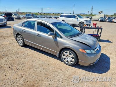 Czwarte zdjęcie samochodu z boku: 2008 HONDA CIVIC LX VIN:2HGFA16598H338294 - miniatura