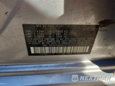 Zdjęcie 12 z 12 samochodu: 2017 SUBARU IMPREZA PREMIUM PLUS VIN:4S3GTAD6XH3706350 - miniatura