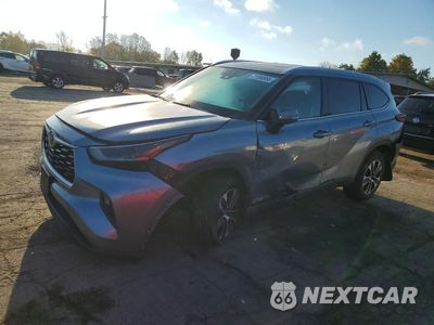 2021 TOYOTA HIGHLANDER HYBRID XLE 5TDGBRCH2MS023765 - główne zdjęcie licytacji z USA - miniatura