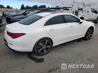 Trzecie zdjęcie samochodu z tyłu: 2021 MERCEDES-BENZ CLA 250 VIN:W1K5J4GB9MN153878 - miniatura