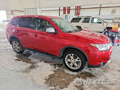 Czwarte zdjęcie samochodu z boku: 2015 MITSUBISHI OUTLANDER SE VIN:JA4AD3A34FZ001282 - miniatura