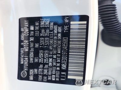 Zdjęcie 14 z 14 samochodu: 2026 HYUNDAI TUCSON HYBRID LIMITED VIN:KM8JEDD19TU485683 - miniatura