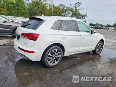 Trzecie zdjęcie samochodu z tyłu: 2021 AUDI Q5 PREMIUM PLUS VIN:WA1BAAFY6M2006365 - miniatura