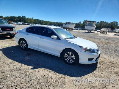 Czwarte zdjęcie samochodu z boku: 2014 HONDA ACCORD LX VIN:1HGCR2F3XEA301930 - miniatura