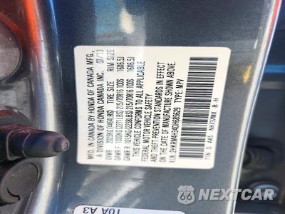 Zdjęcie 13 z 13 samochodu: 2013 HONDA CR-V LX VIN:2HKRM4H34DH685629 - miniatura