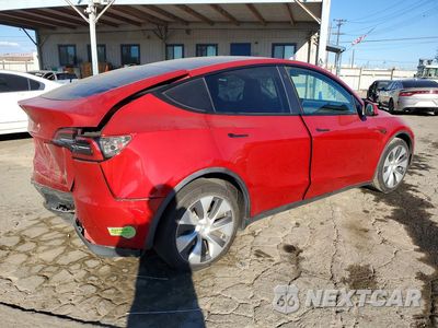 Trzecie zdjęcie samochodu z tyłu: 2023 TESLA MODEL Y VIN:7SAYGDEEXPA040379 - miniatura
