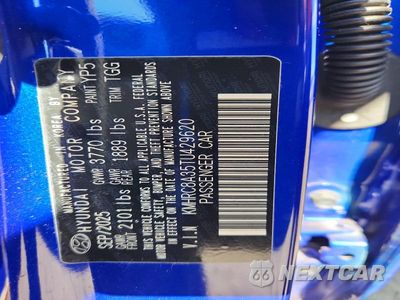 Zdjęcie 13 z 13 samochodu: 2026 HYUNDAI VENUE SEL VIN:KMHRC8A35TU429620 - miniatura