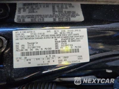 Zdjęcie 12 z 12 samochodu: 2015 FORD FOCUS SE VIN:1FADP3F22FL364117 - miniatura