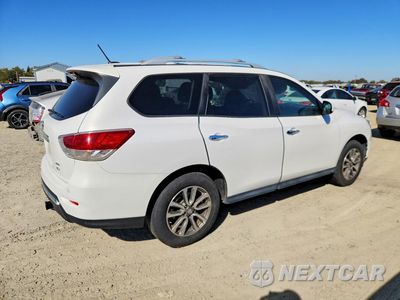 Trzecie zdjęcie samochodu z tyłu: 2013 NISSAN PATHFINDER S VIN:5N1AR2MM7DC664461 - miniatura