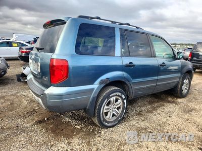 Trzecie zdjęcie samochodu z tyłu: 2005 HONDA PILOT EXL VIN:2HKYF18675H508315 - miniatura
