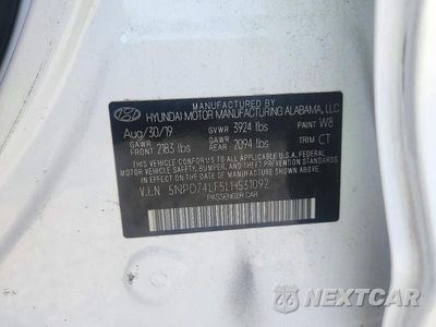Zdjęcie 13 z 13 samochodu: 2020 HYUNDAI ELANTRA SE VIN:5NPD74LF5LH531092 - miniatura