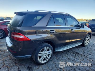 Trzecie zdjęcie samochodu z tyłu: 2014 MERCEDES-BENZ ML 350 VIN:4JGDA5JB5EA378534 - miniatura