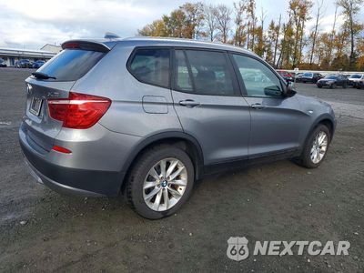 Trzecie zdjęcie samochodu z tyłu: 2014 BMW X3 XDRIVE28I VIN:5UXWX9C52E0D43130 - miniatura