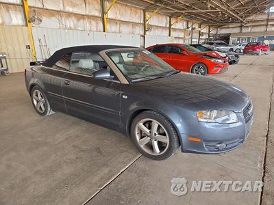 Czwarte zdjęcie samochodu z boku: 2007 AUDI A4 3.2 CABRIOLET QUATTRO VIN:WAUDH48H47K022395 - miniatura