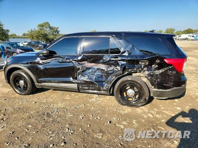 Drugie zdjęcie samochodu z przodu: 2020 FORD EXPLORER POLICE INTERCEPTOR VIN:1FM5K8AW5LGA72126 - miniatura