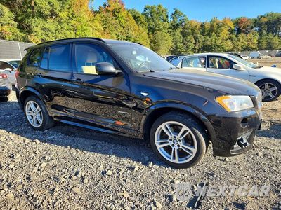 Czwarte zdjęcie samochodu z boku: 2014 BMW X3 XDRIVE28I VIN:5UXWX9C50E0D14323 - miniatura