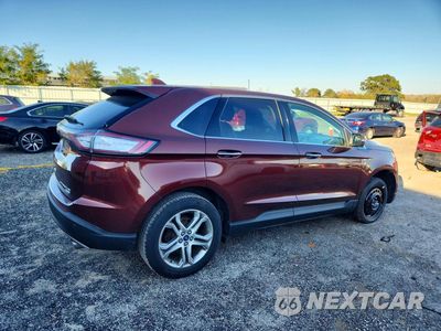 Trzecie zdjęcie samochodu z tyłu: 2015 FORD EDGE TITANIUM VIN:2FMTK3K92FBB08580 - miniatura