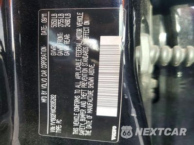 Zdjęcie 12 z 12 samochodu: 2012 VOLVO S60 T6 VIN:YV1902FHXC2095282 - miniatura