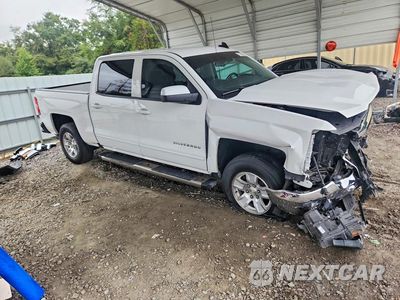 Czwarte zdjęcie samochodu z boku: 2018 CHEVROLET SILVERADO C1500 LT VIN:3GCUCRER8JG383994 - miniatura