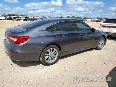 Trzecie zdjęcie samochodu z tyłu: 2018 HONDA ACCORD LX VIN:1HGCV1F11JA169719 - miniatura