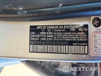 Zdjęcie 12 z 12 samochodu: 2015 MERCEDES-BENZ E 400 VIN:WDDHF6FB5FB155692 - miniatura