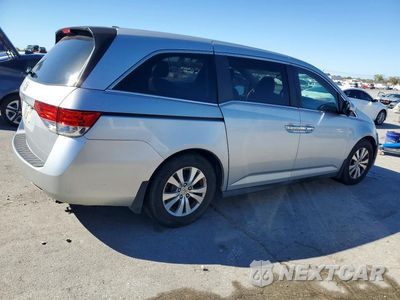 Trzecie zdjęcie samochodu z tyłu: 2014 HONDA ODYSSEY EXL VIN:5FNRL5H63EB003262 - miniatura