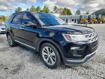 Czwarte zdjęcie samochodu z boku: 2018 FORD EXPLORER LIMITED VIN:1FM5K7F86JGA04791 - miniatura