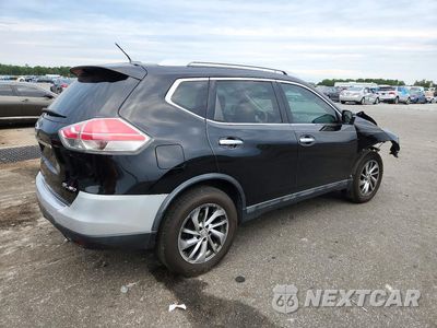 Trzecie zdjęcie samochodu z tyłu: 2015 NISSAN ROGUE SL VIN:5N1AT2MV2FC765503 - miniatura