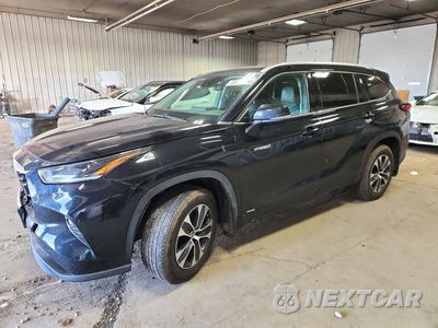 2021 TOYOTA HIGHLANDER HYBRID XLE 5TDGBRCH0MS039608 - główne zdjęcie licytacji z USA - miniatura