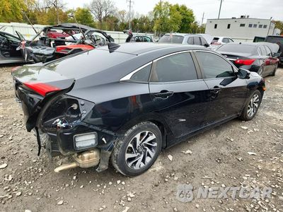 Trzecie zdjęcie samochodu z tyłu: 2017 HONDA CIVIC EX VIN:19XFC2F79HE009414 - miniatura