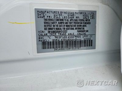 Zdjęcie 12 z 12 samochodu: 2022 NISSAN SENTRA SV VIN:3N1AB8CV5NY313727 - miniatura