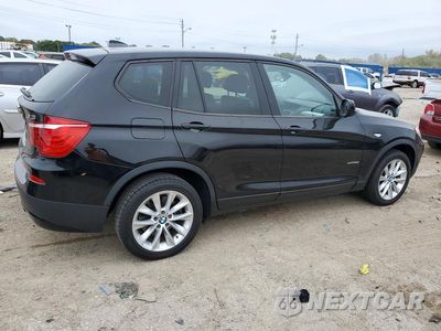 Trzecie zdjęcie samochodu z tyłu: 2013 BMW X3 XDRIVE28I VIN:5UXWX9C5XD0D08785 - miniatura