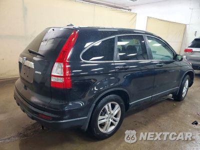 Trzecie zdjęcie samochodu z tyłu: 2010 HONDA CR-V EXL VIN:5J6RE4H78AL819818 - miniatura